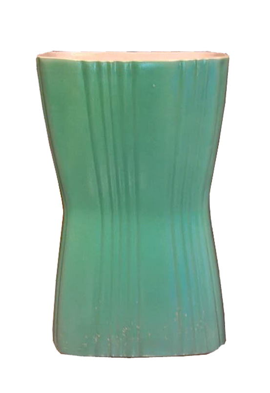 Vaso in ceramica Vintage Richard ginori verde acqua del XX Secolo Anni 30 Opera originale e disponibile - Robertaebasta® Art Gallery opere d’arte esclusive.